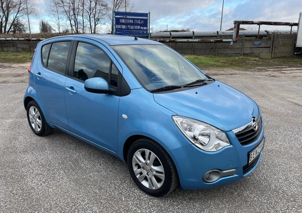 Opel Agila cena 18450 przebieg: 118000, rok produkcji 2011 z Tarczyn małe 379